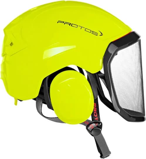 Casco Protos Integral Arborist Amarillo Neon — foto principal