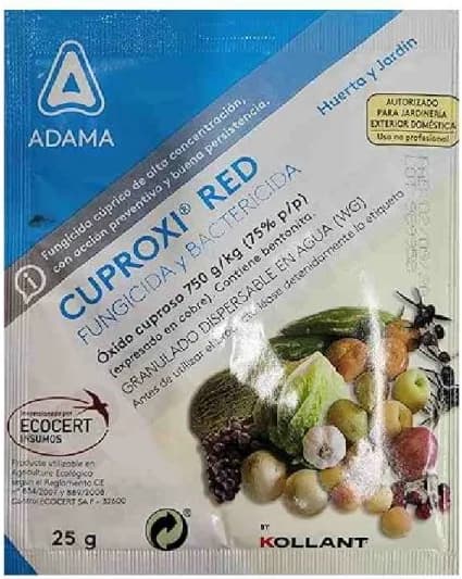 Fungicida Bactericida Cuproxi Red 25 gr — foto principal