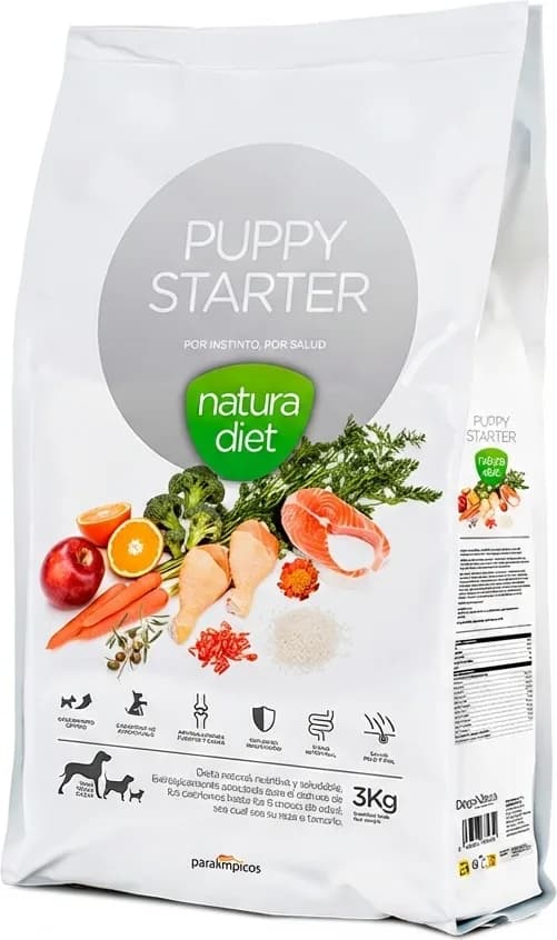 Pienso Perro Cachorro Natura Diet Puppy Starter 3kg — foto principal