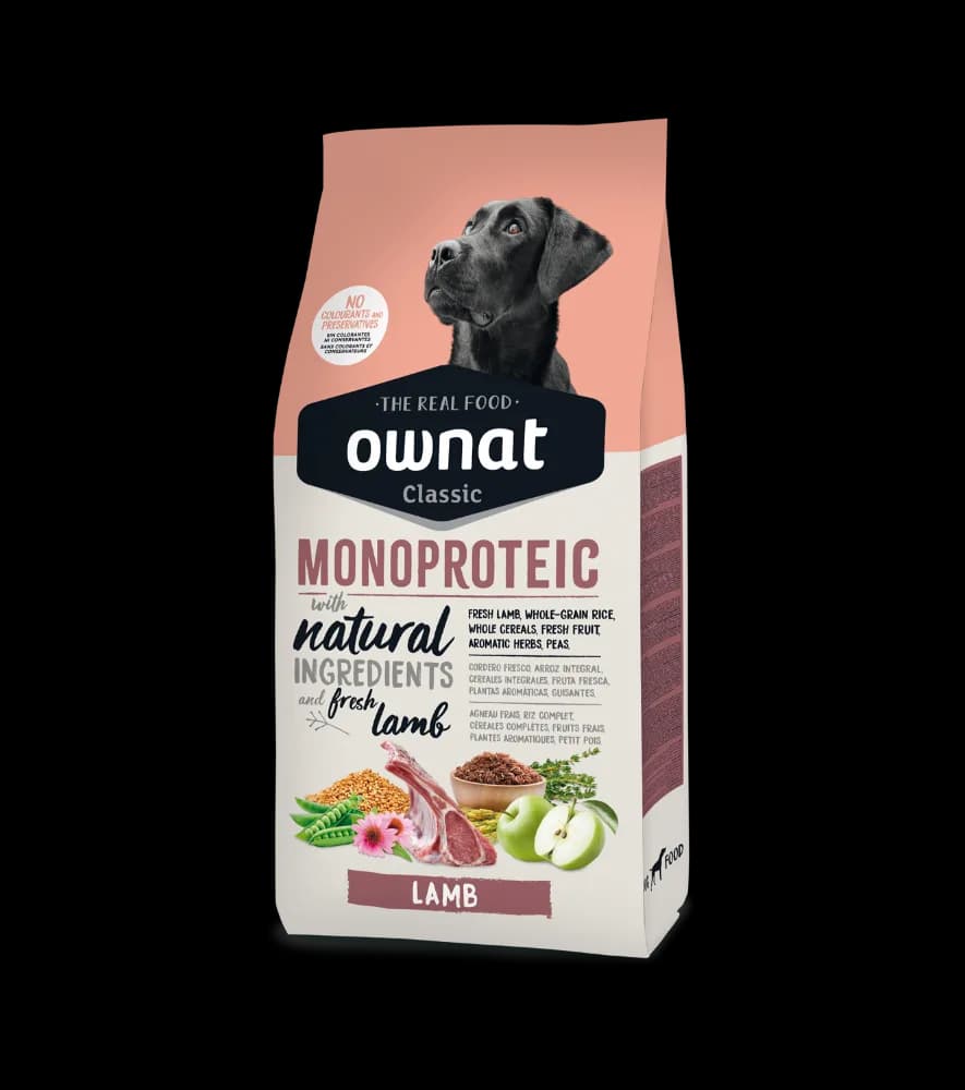 Pienso Perros Ownat Classic Monoproteico Cordero 12 Kg — foto principal