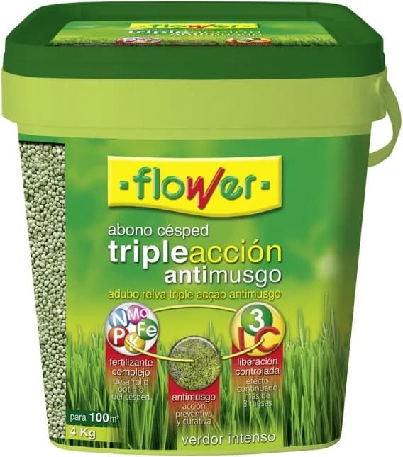 Abono Triple Accion Antimusgo Cesped 4 Kg — foto principal