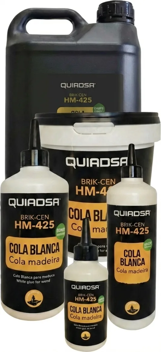 Cola Blanca Madera Secado Rapido Quiadsa Brik-Cen HM-425 125g — foto principal