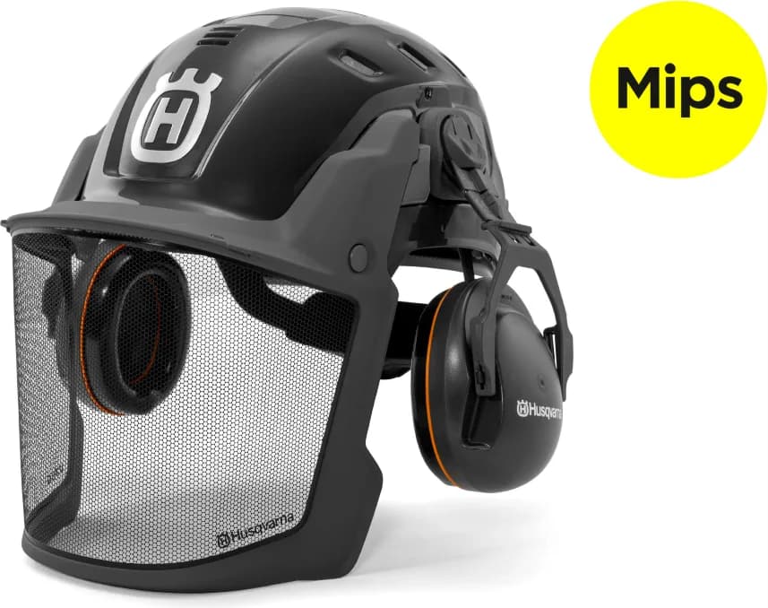 Casco Forestal Technical Husqvarna MIPS Gris — foto principal