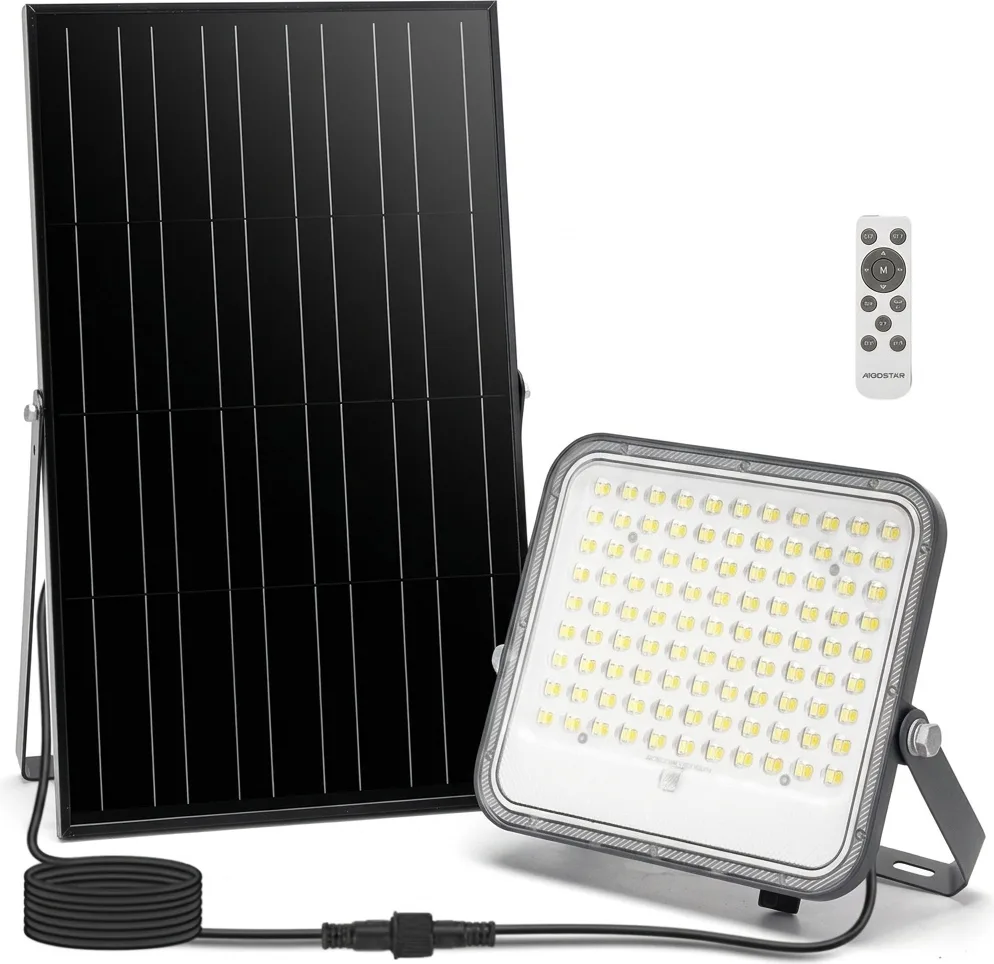Foco Solar Led 150w con Panel Solar — foto principal