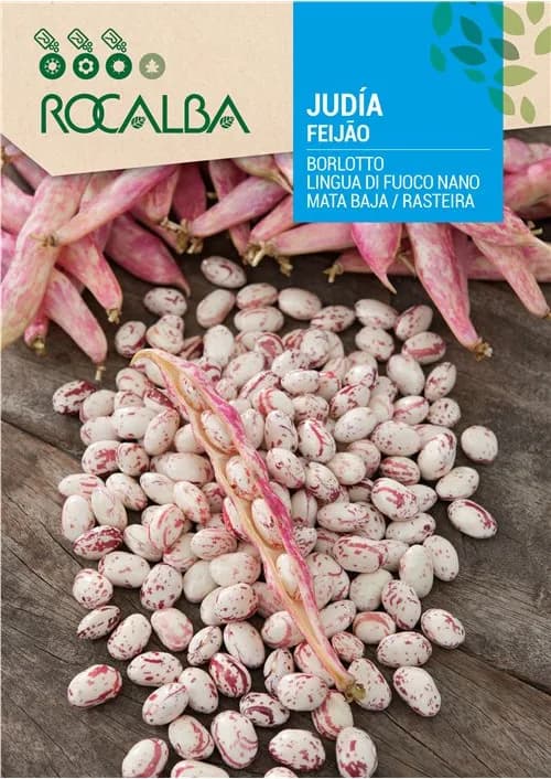 Semilla Judia Borlotto Lingua di Fuoco Nano 250g — foto principal