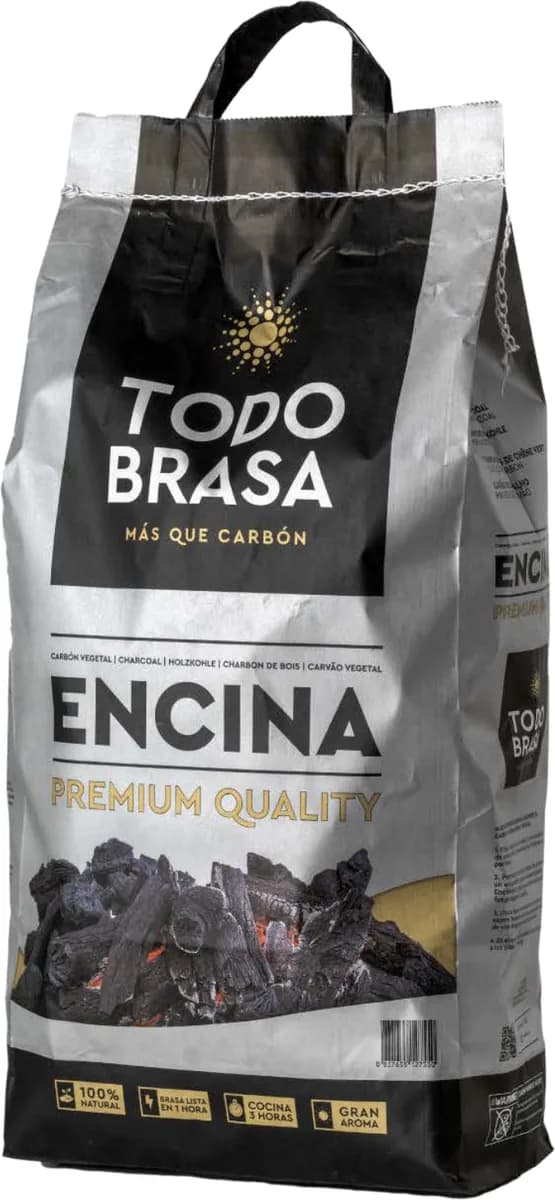 Bolsa de Carbon Vegetal Encina Bolsa 4 kg — foto principal