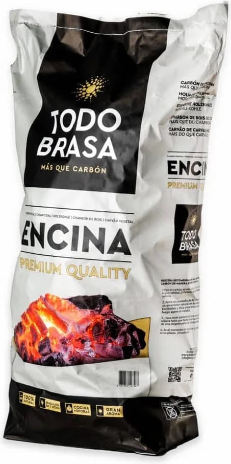 Saco de Carbon Vegetal de Encina 15 Kg — foto principal