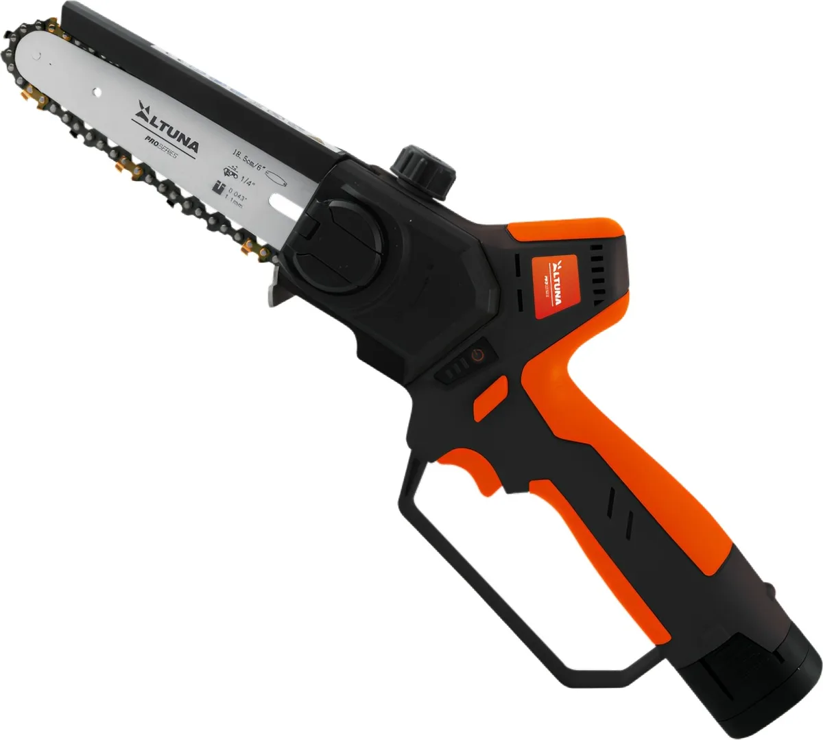 Motosierra de poda Altuna AB151 16,8 V · espada 150 mm y engrase automático — foto principal