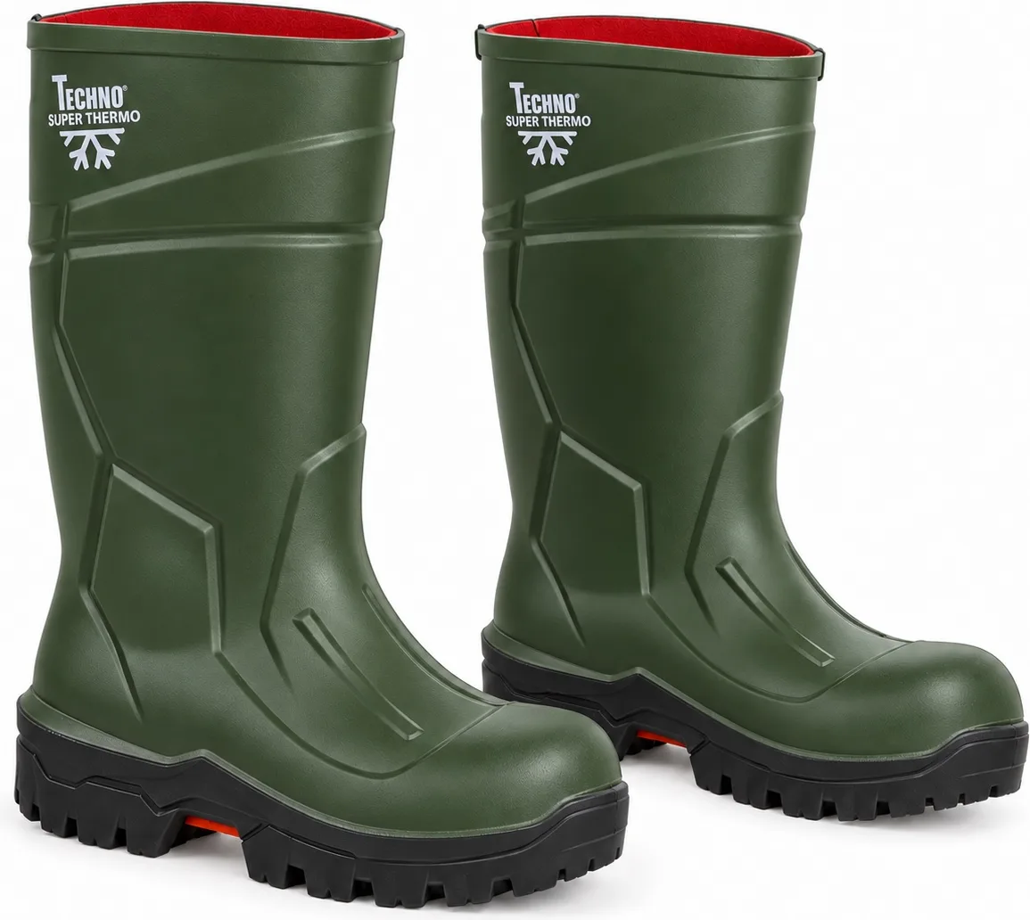 Botas Techno Boots Super Thermo S5L verdes · talla 42 — foto principal