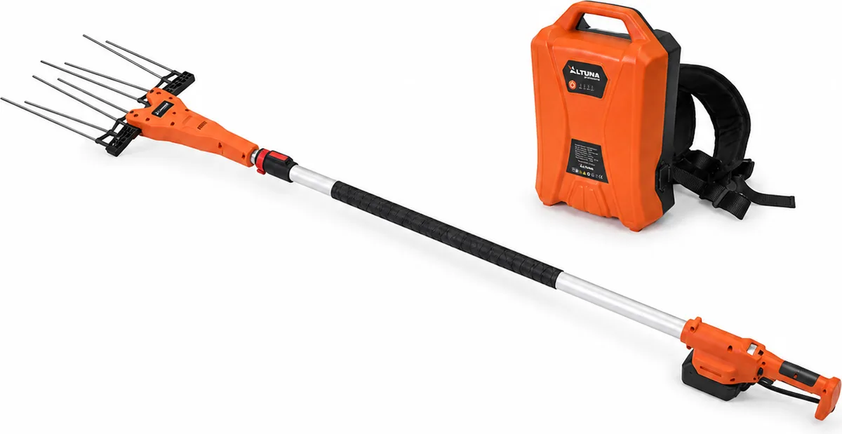 Vareador de Aceitunas Telescópico Altuna AV01 350W + Batería Mochila — foto principal
