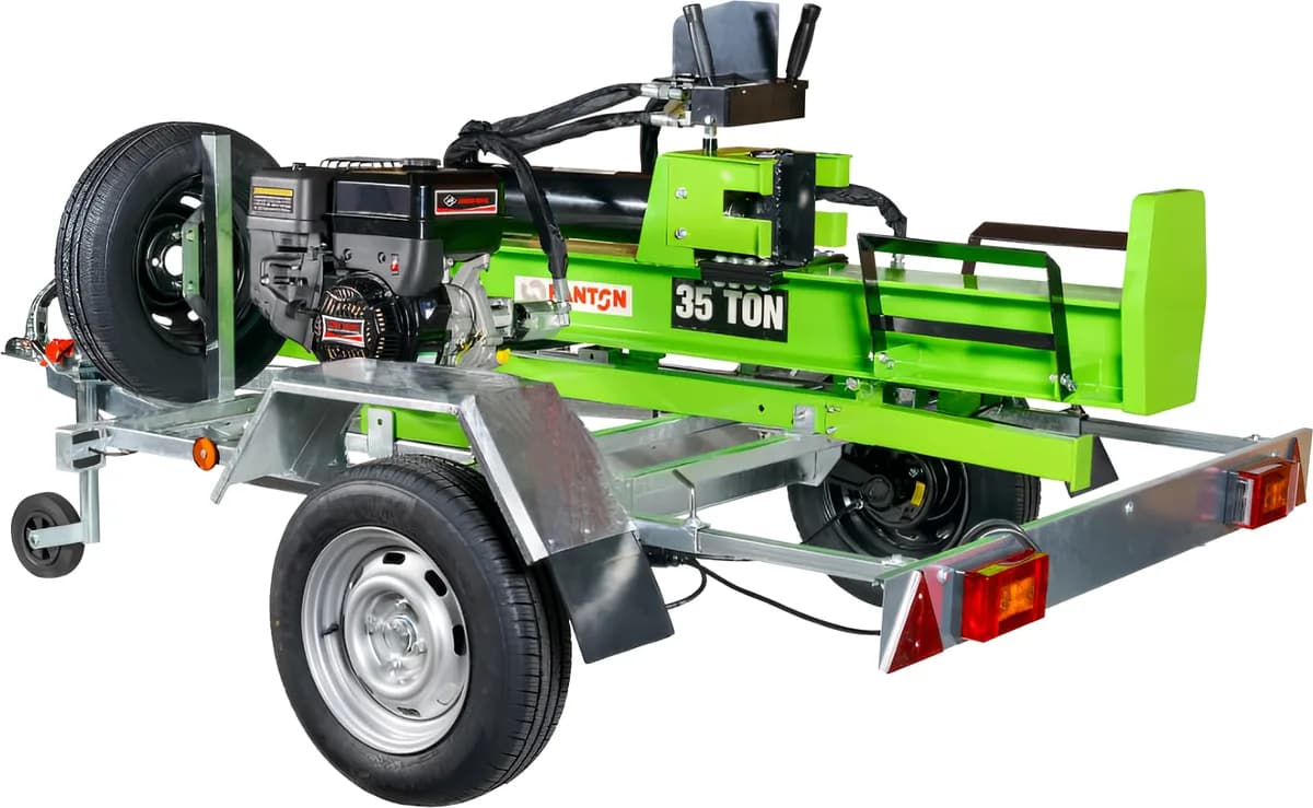 Astilladora de Leña FANTON LS35T-650 R, 35 Toneladas de Fuerza de Corte, con Remolque Homologado y Matriculable — foto principal