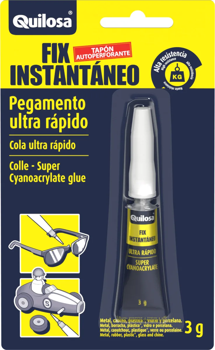 Adhesivo Instantaneo Quilosa 3 gr — foto principal