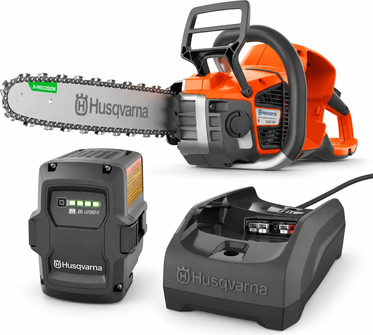 Kit Motosierra Husqvarna 540i XP 35 cm + Bateria BLi200X 5 Ah + Cargador 40-C80 — foto principal
