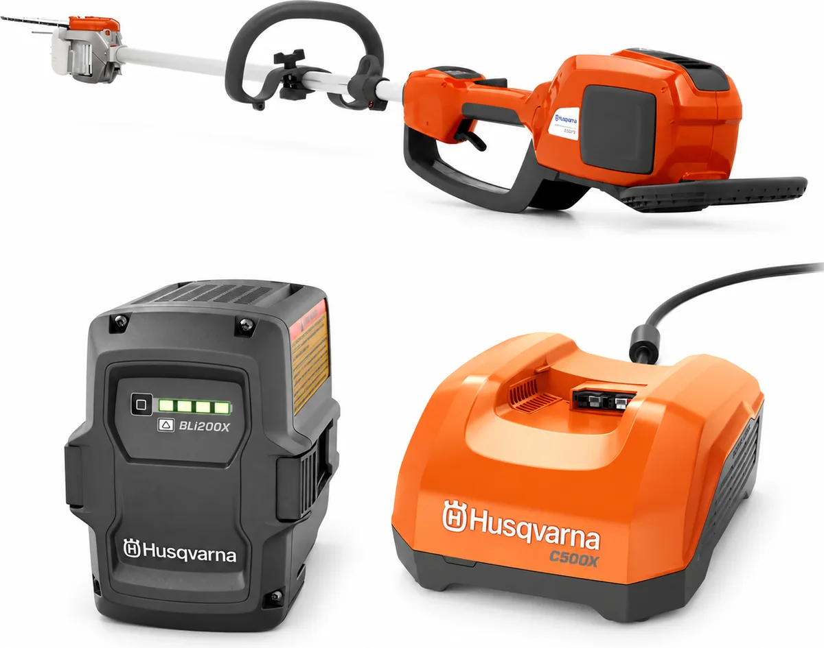 Kit podadora Husqvarna 530iPX + batería BLi200X 5 Ah y cargador rápido 40-C500X — foto principal