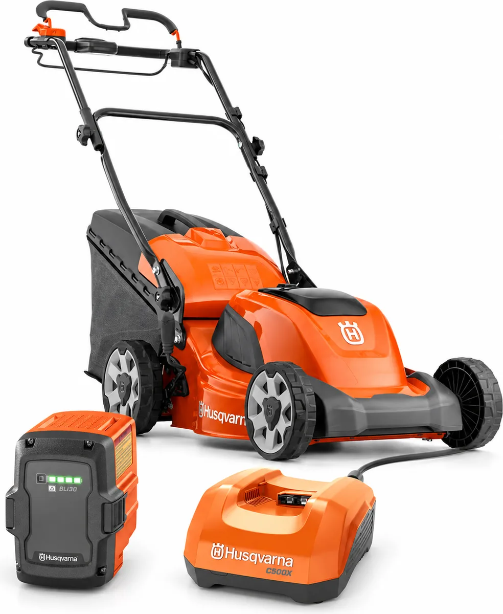 Pack cortacésped autopropulsado Husqvarna LC141iV 41 cm + batería BLi30 7,5 Ah y cargador rápido C500X — foto principal