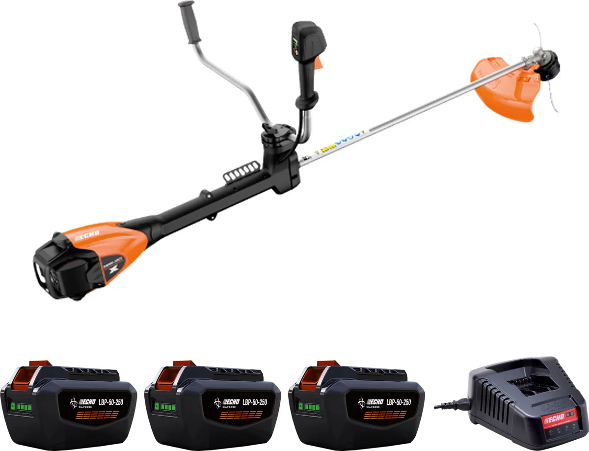 Pack profesional ECHO DSRM-3500U PRO 56 V + 3 baterías 4,5 Ah y cargador rápido | máxima autonomía — foto principal
