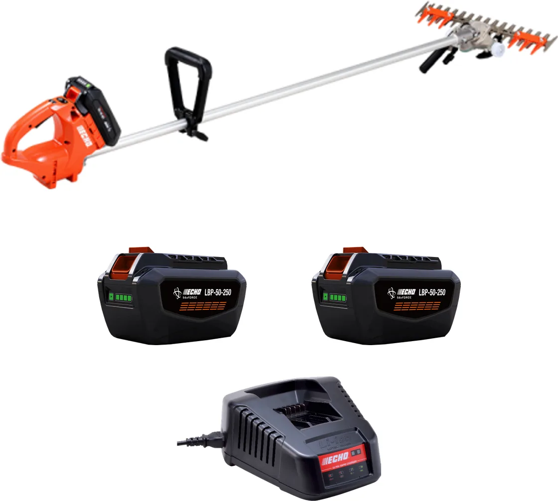 Pack desbrozadora de cuchillas ECHO DTT-2100 PRO 56 V + 2 baterías 4,5 Ah y cargador ultrarrápido — foto principal