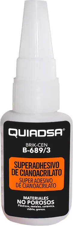 Adhesivo de Cianoacrilato Quiadsa B-689/3 Tarro de 50 g — foto principal