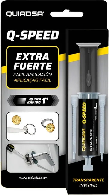 Adhesivo Epoxi Quiadsa Q-Speed 24 ml — foto principal