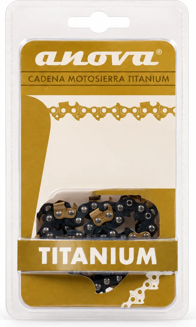 Cadena motosierra Anova Titanium .325" 1,5 mm 72 eslabones - elige unidad o pack de 3 — foto principal