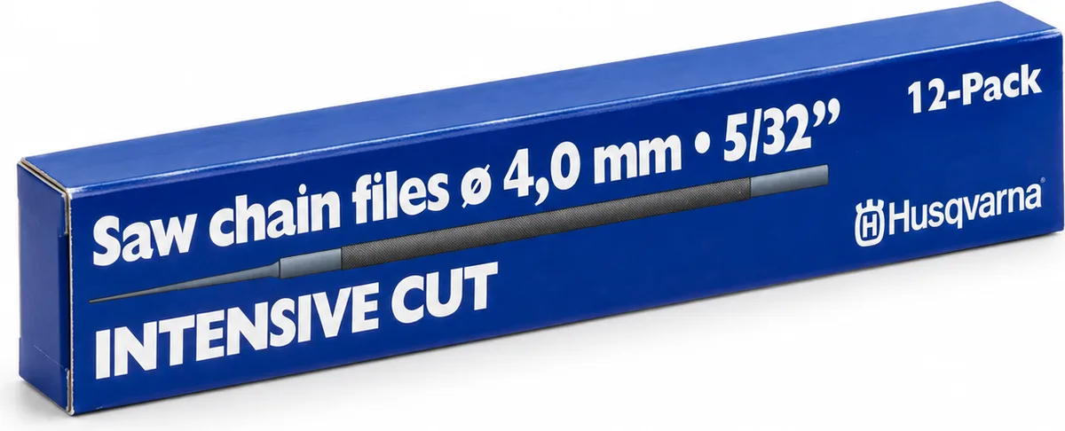 Limas redondas Husqvarna 4,0 mm para motosierra - Caja de 12 unidades — foto principal