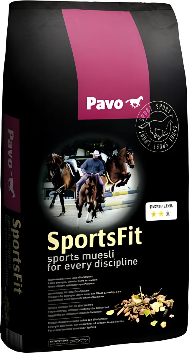 Pavo SportsFit - Muesli para caballos de deporte 15 kg — foto principal