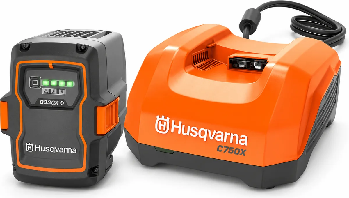Pack Husqvarna 1 batería 40-B330X + cargador 40-C750X 750 W — foto principal