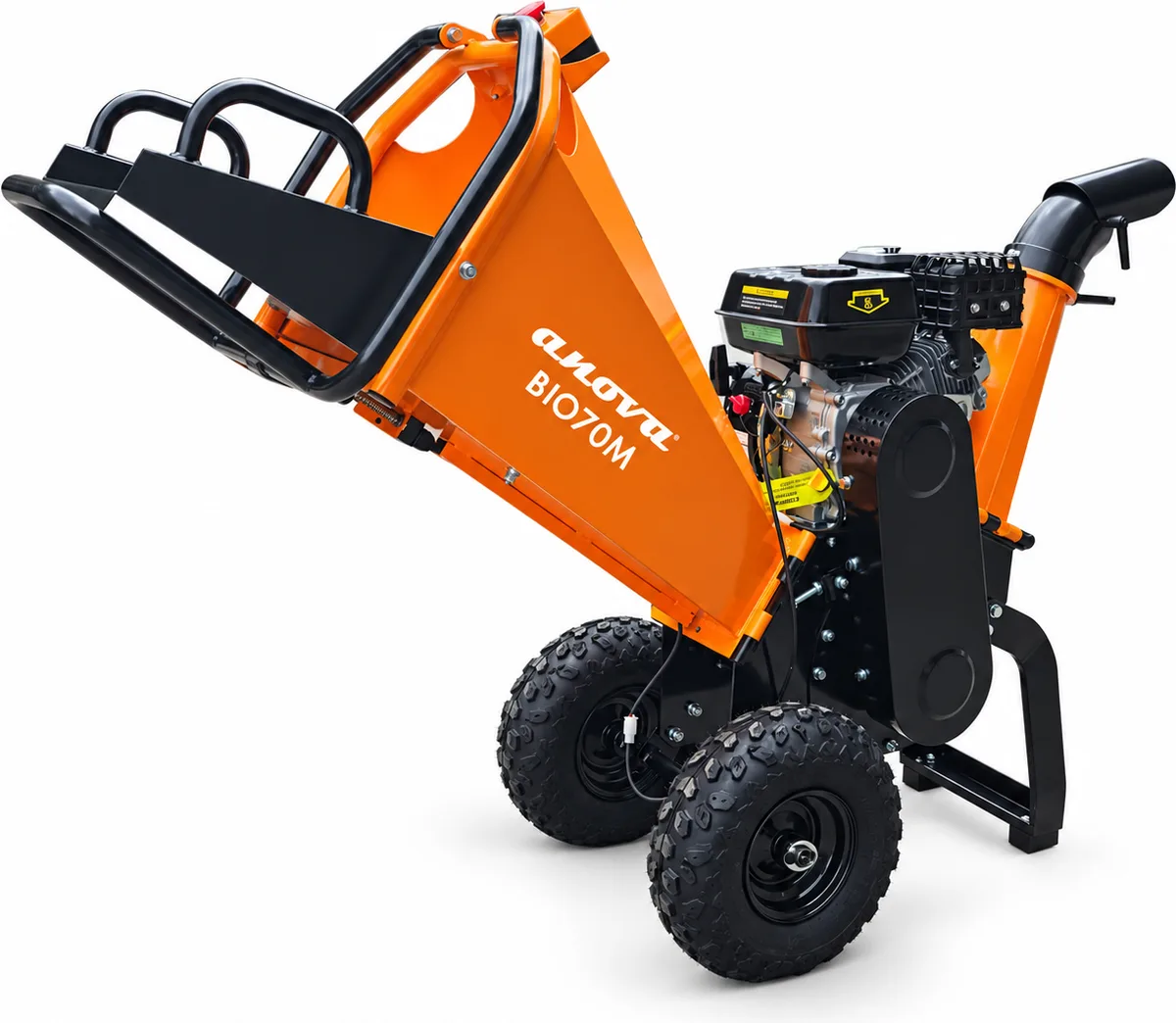 Biotrituradora de gasolina Anova BIO70M · Loncin 7 HP · ramas hasta Ø 100 mm — foto principal
