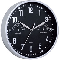 Reloj Termometro/Higrometro Diam. 25