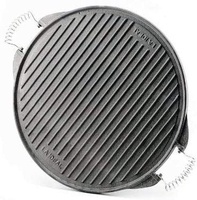 Plancha Hierro Fundido Garcima Redonda Esmaltada 32 cm