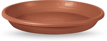Plato Cilindro Plastico Marron