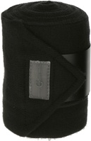 Set 4 unidades Vendaje Caballos Tejido Negro