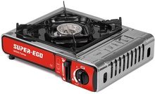 Super-Ego SEH003800 Gascartridge 227g Isobutaan - Ideaal Voor Camping En Buitenavonturen