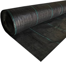 Malla Antihierbas 1 Metro 130 Gr Negro 100 Metros