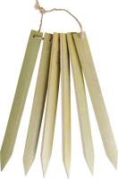 Etiquetas Plantas de Bambu Largas Juego 6 unidades