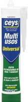 Silicona Universal Ceys Negro Cartucho 280 ml