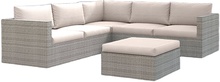 Set Rinconera Ratan.2 Sofas+Rinconera+Mesa