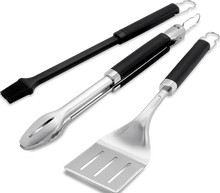 Juego de Pinzas, Espatula y Pincel de precision