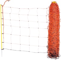 Malla Electrificable Ovejas 90cm Naranja 50 Metros