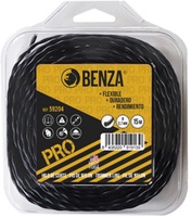 Hilo Nylon Desbrozadora Trenzado Pro Benza 2,4 mm 15 Metros 