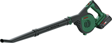 Soplador Bosch Universal Leaf Blower 18V-130 con Bateria 2.5 Ah y Cargador
