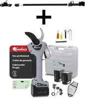 Kit Tijera de Poda Kamikaze KV-390 + Pertiga Telescopica 2,25mt Ligera
