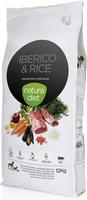 Pienso Perros Natura Diet Iberico & Rice 12 Kg