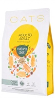 Pienso Gatos Natura Diet Cat Adult Chicken & Vegs 1,5 Kg