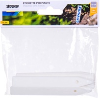Etiquetas Plantas Plastico 10,3x1,3cm 20 Piezas