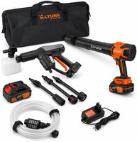 Pack Altuna 21V Oferta: Hidrolimpiadora AH01 + Soplador AS01 con 2 Bater�as, Cargador y Accesorios