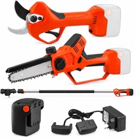 Kit poda Stocker Magma E-40 TP + motosierra E-150 LA + mango telesc�pico 190-310 cm + bater�a 2,6 Ah y cargador doble
