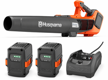 Pack soplador Husqvarna 122iB + 2 bater�as 40-B140 36 V 4 Ah + cargador 40-C80