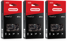 Pack 3 cadenas de motosierra Oregon PowerCut 75EXL 66 eslabones � 3/8 � 1,6 mm