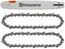 Pack espada motosierra Husqvarna X-Force 20 pulgadas + 2 cadenas C85 72 eslabones � 3/8 � 1,5 mm 